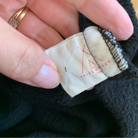 Tribe Kelley Hoodie Hunt Club Sweatshirt Pullover Cotton Black & Camo Unisex XL - Picture 6 of 7